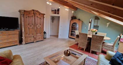 Herrlicher Blick auf die Kampenwand: Ferienwohnung ciao-aschau Bergsonne