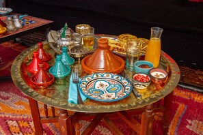 Free daily local cuisine breakfast - Riad SofYan (Marrakech)