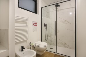 Basic-Loft, 1 Doppelbett | Badezimmer | Dusche, Haartrockner, Handtücher, Seife