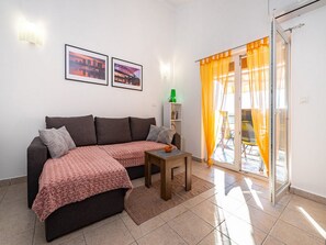 Apartment (One Bedroom Apartment with Balcony an) | Living room