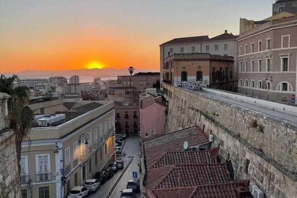 Blick von der Unterkunft