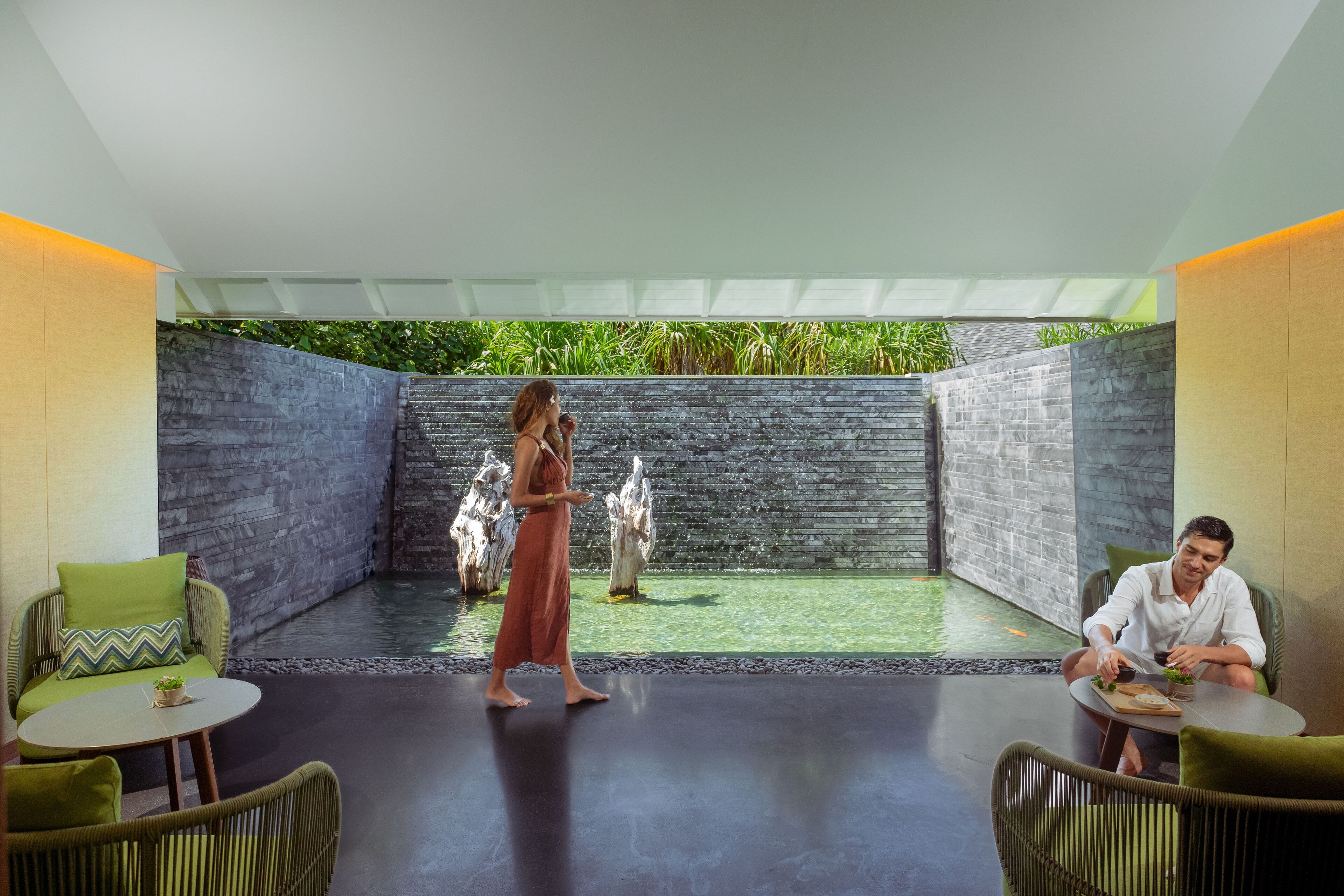 ห้องทรีทเมนท์สำหรับคู่รัก, อ่างน้ำร้อน, ทรีทเมนท์ดูแลผิว, อโรมาเธอราพี