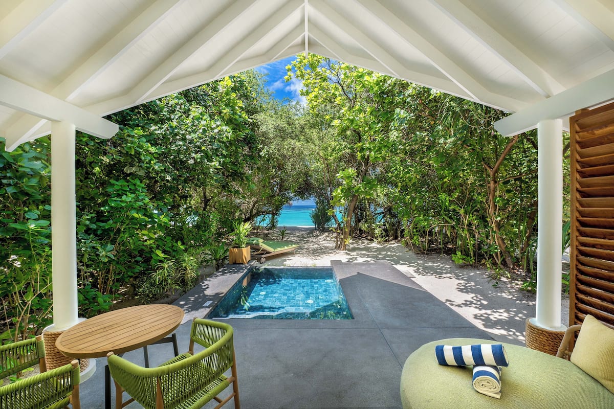 Beach Villa with Pool | Terrace/patio
