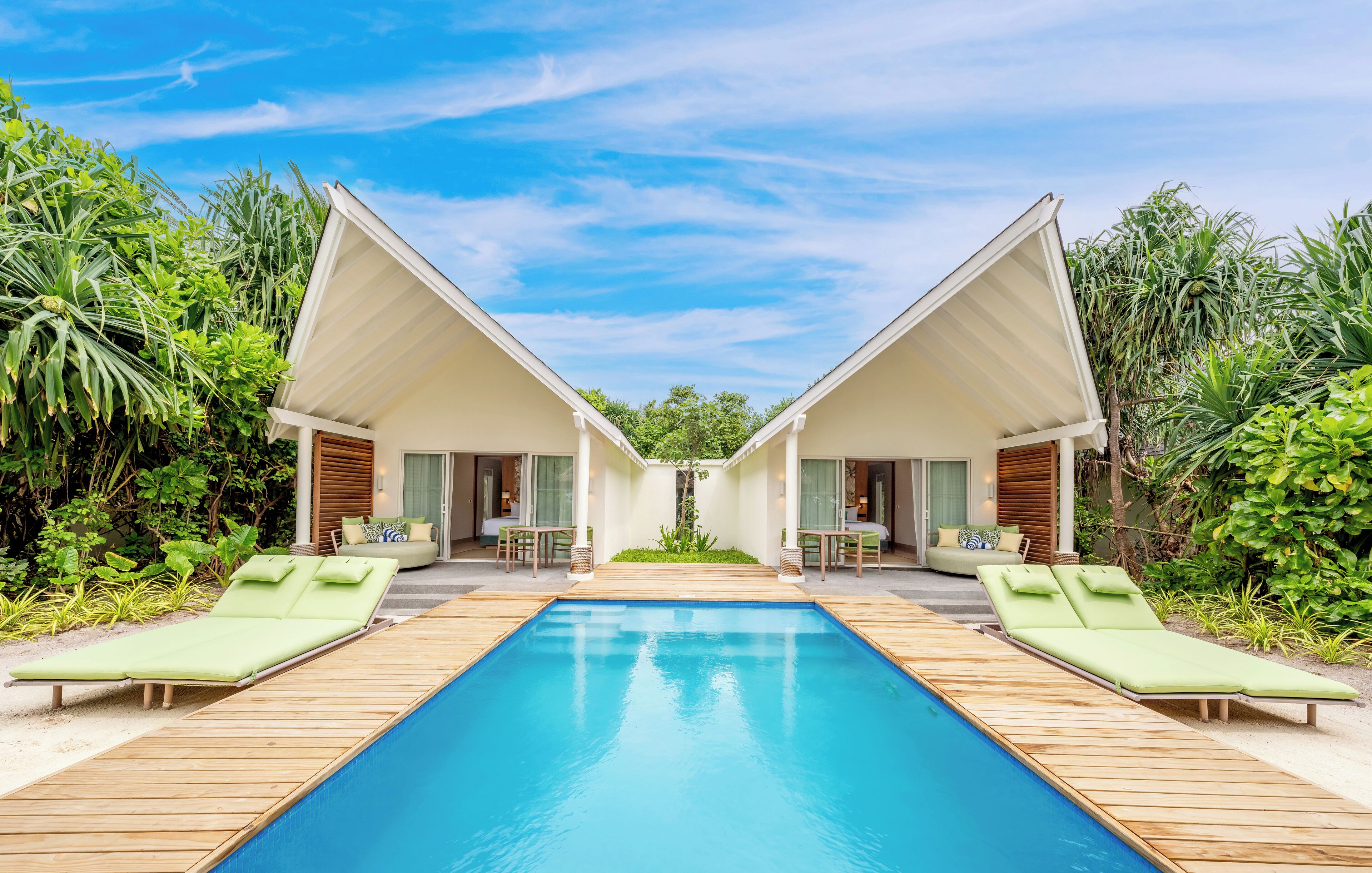 2 Bedroom Family Beach Villa with Pool