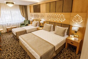 Egyptian cotton sheets, premium bedding, free minibar items