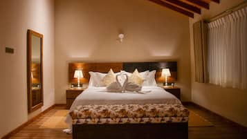 Luxury Studio Suite, 1 Katil Raja (King) | Cadar kapas Mesir, peralatan tempat tidur premium