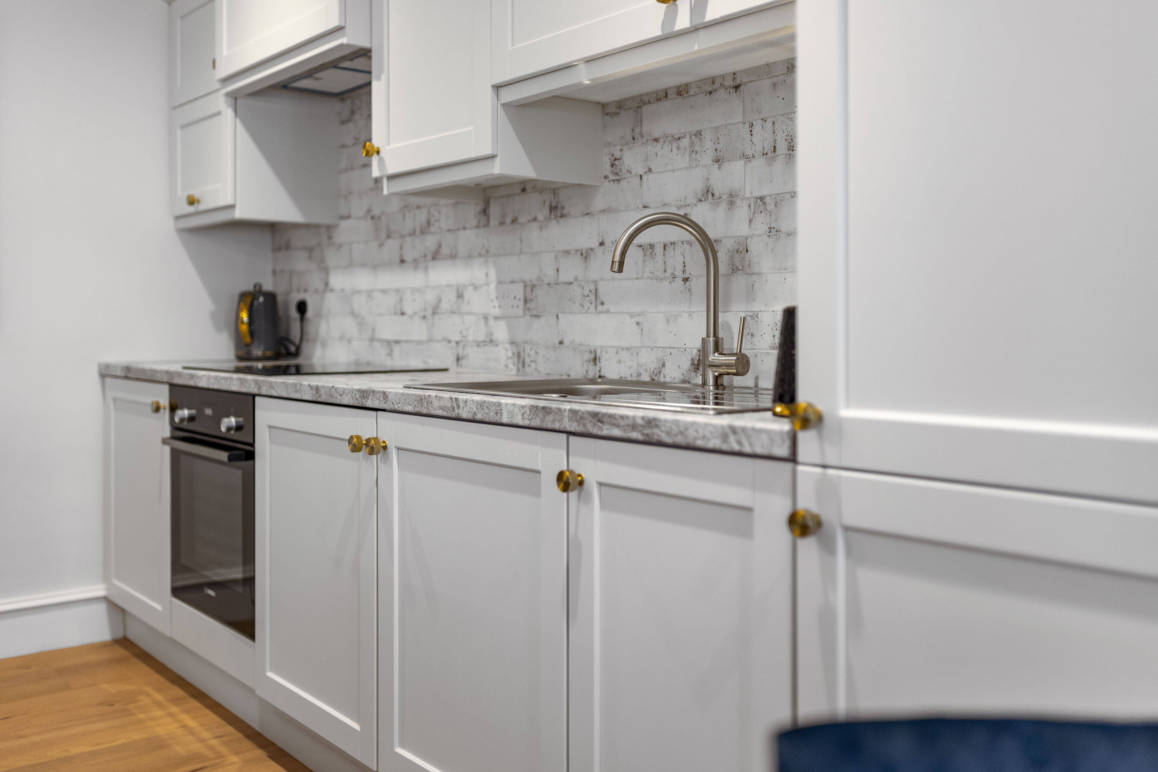 luxury apartment | private kitchen | espresso maker, coffee/tea maker, electric kettle, dining tables