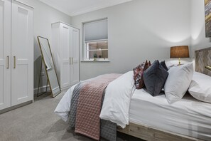 Luxury Apartment | Premium bedding, pillow-top beds, individually decorated, soundproofing