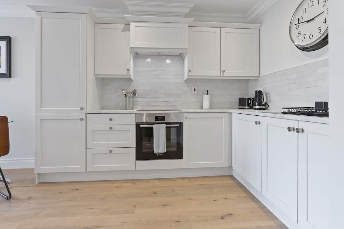 premium apartment | private kitchen | espresso maker, coffee/tea maker, electric kettle, dining tables