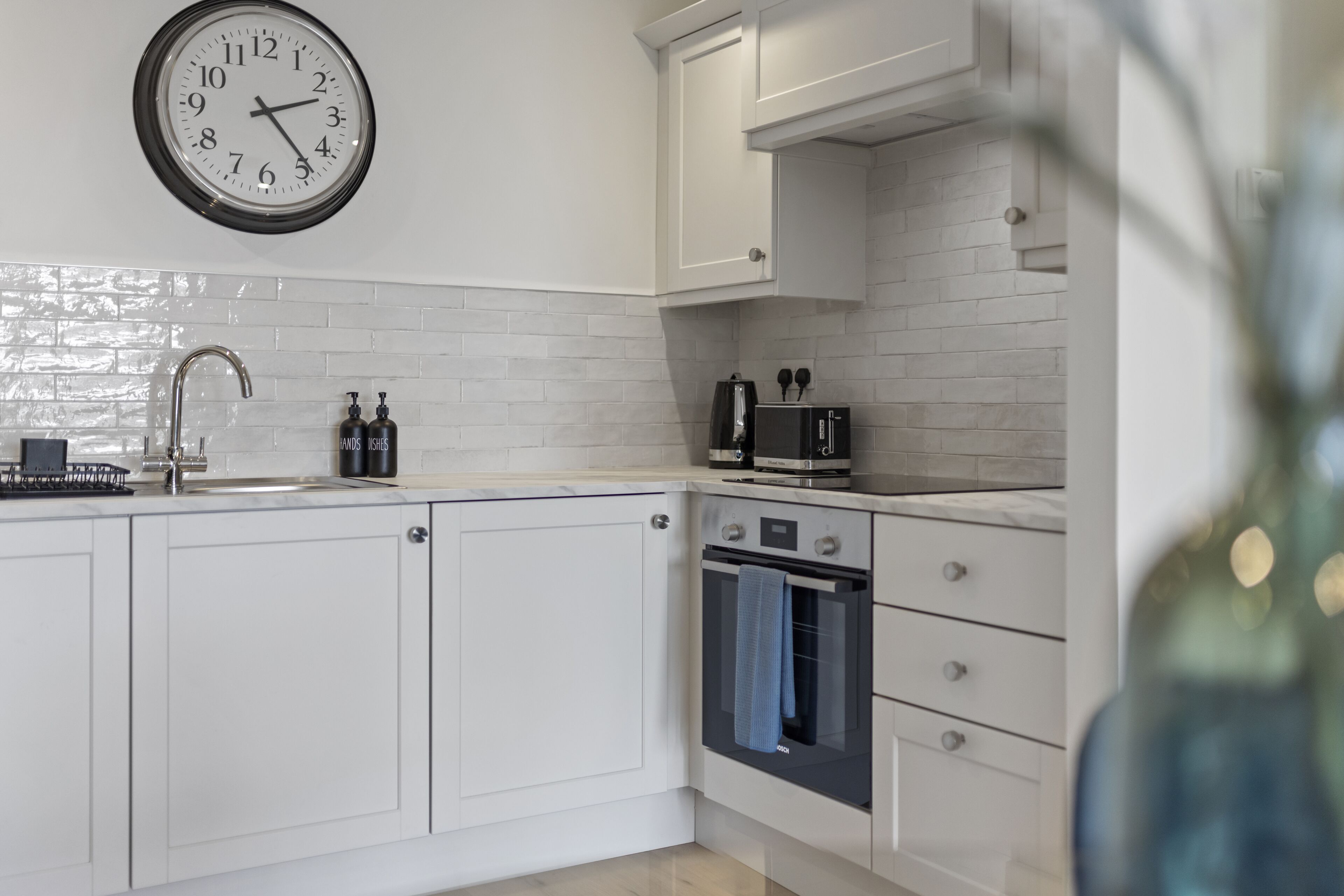 premium apartment | private kitchen | espresso maker, coffee/tea maker, electric kettle, dining tables