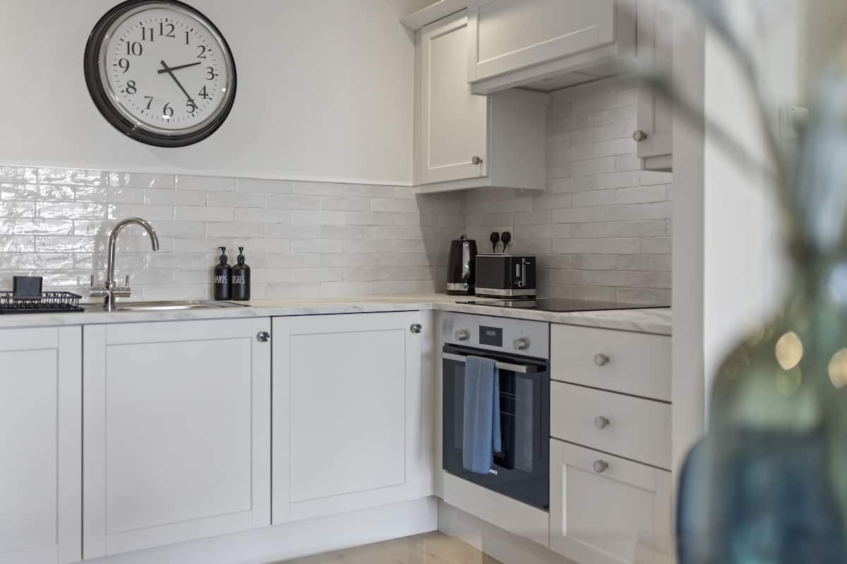 premium apartment | private kitchen | espresso maker, coffee/tea maker, electric kettle, dining tables