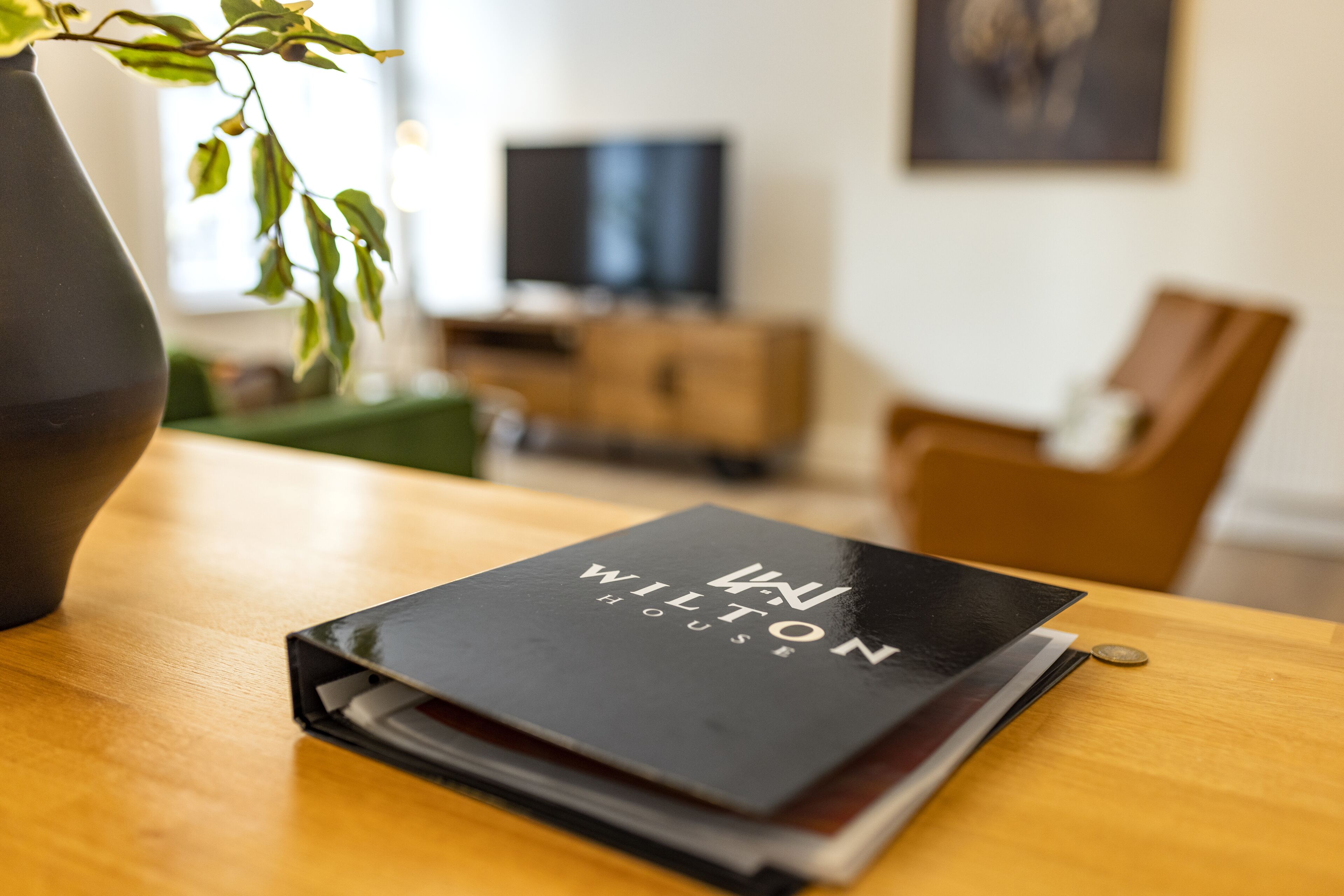 luxury apartment | living area | 50-inch smart tv with digital channels, tv