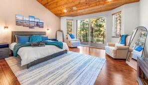 Cabaña, varias camas, bañera de hidromasaje, vistas a la montaña (The Lodge on Oaxaco) | 4 dormitorios, decoración individual, mobiliario individual