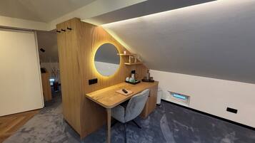 Economy Double Room, Non Smoking, Refrigerator | Individually furnished, desk, free WiFi, bed sheets