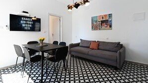 YalaRent Bazalet 2BR APT 5 with Balcony | Living area - YalaRent Bazelet Apartments (Tiberias)