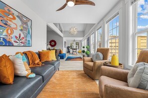 Smart TV, table football, books - Charlie's Beach Retreat | Fun 4BR w/ Heated Pool (North Myrtle Beach)