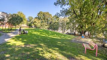 Overnatningsstedets område