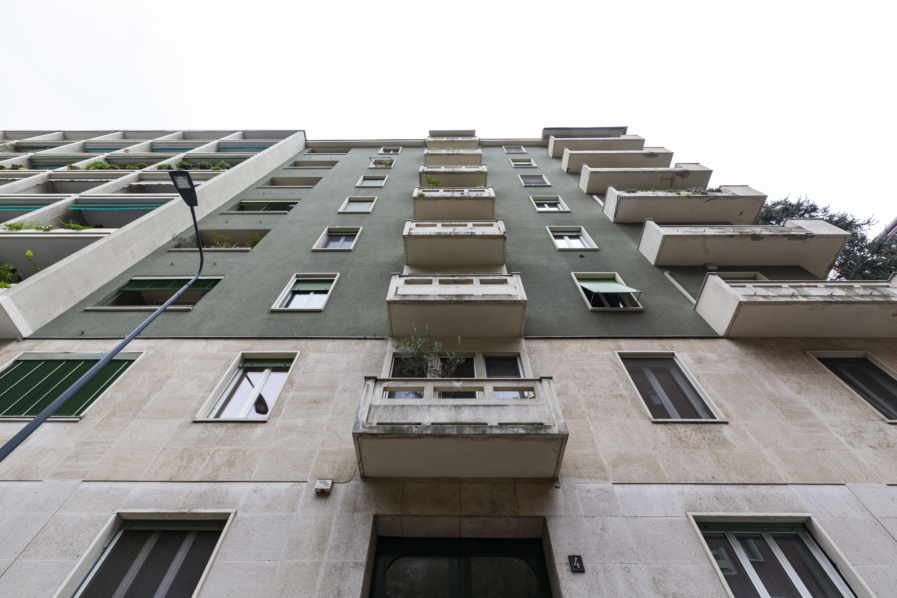 Fassade der Unterkunft