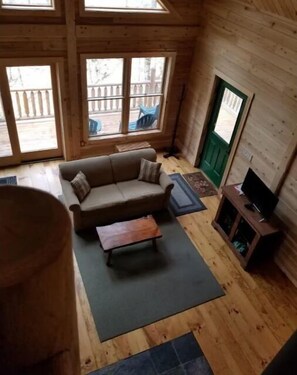 Smart TV, DVD player - Bear Creek Cabin (Charlemont)