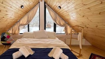 Deluxe-Ferienhütte, 1 Schlafzimmer