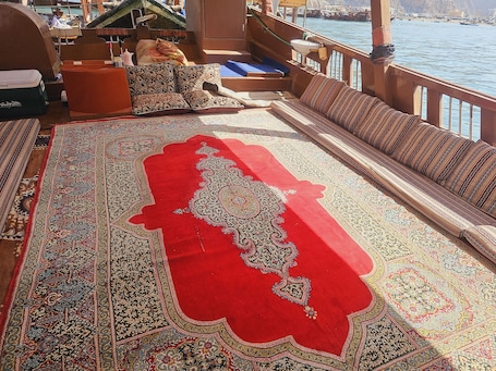 Property grounds. Overnight stay on dhow cruise at khasab musandam oman