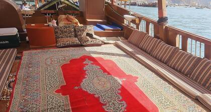 Overnight stay on dhow cruise at khasab musandam oman