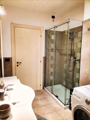 Shower, hair dryer, bidet