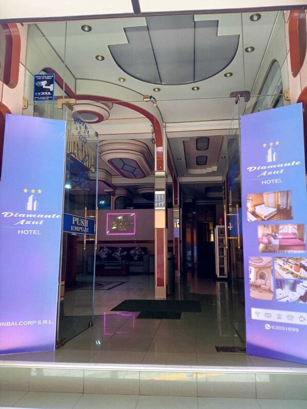 Façade de l’hébergement