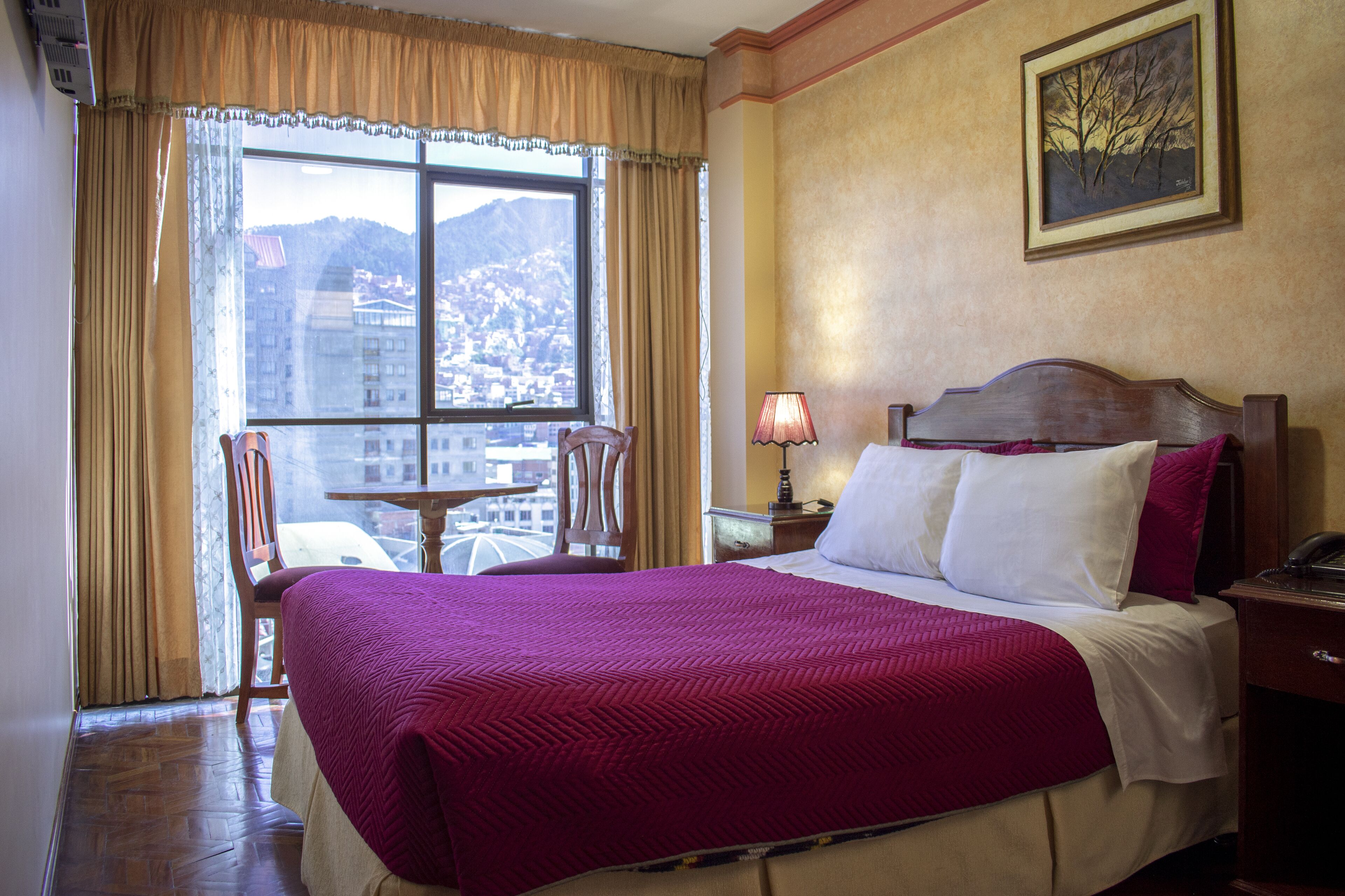Deluxe Double Room, 1 Queen Bed, City View | Down comforters, free WiFi, bed sheets