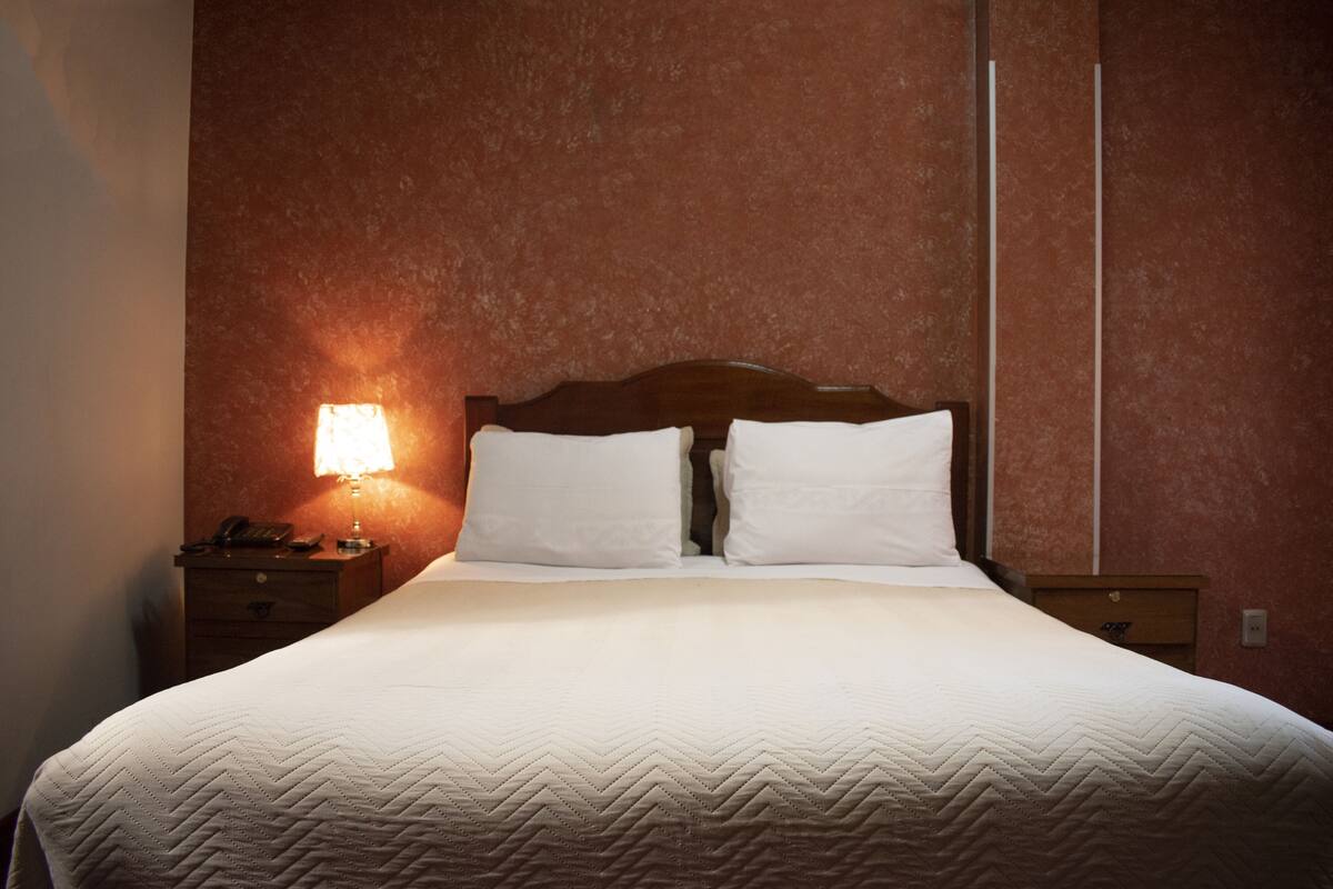 Standard-Doppelzimmer, 1 Schlafzimmer | Daunenbettdecken, kostenloses WLAN, Bettwäsche