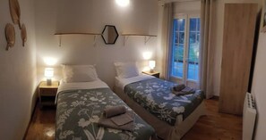 3 chambres, fer et planche Ă repasser, lit parapluie, Wi-Fi gratuit