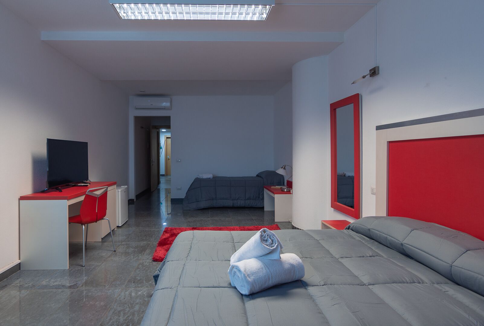 room | desk, iron/ironing board, free wifi, bed sheets