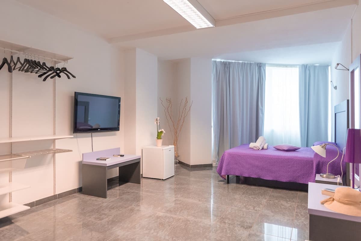 desk, iron/ironing board, free wifi, bed sheets