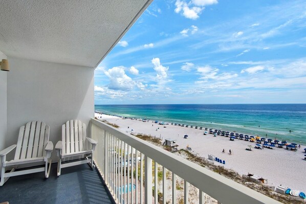 Condo, 1 Bedroom | Beach | On the beach - Pelican Beach 0708 1 Bedroom Condo by Pelican Beach Management (Destin)