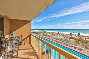 Balcony view - Pelican Beach 0211 1 Bedroom Condo by Pelican Beach Management (Destin)