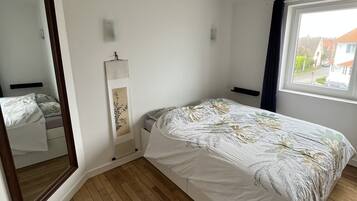 2 slaapkamers, een bureau, gratis wifi, beddengoed