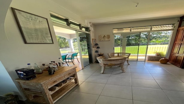 Living area - Villa Leïla (Sainte-Rose)