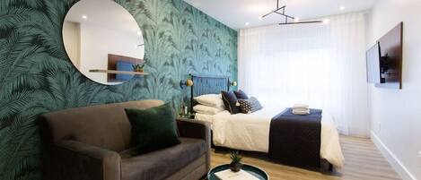 1 bedroom, iron/ironing board, free WiFi, bed sheets