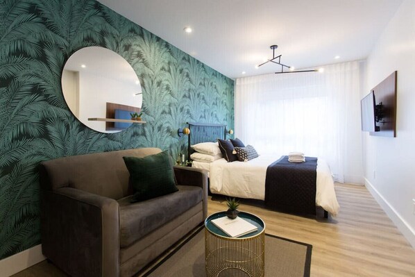 1 bedroom, iron/ironing board, free WiFi, bed sheets