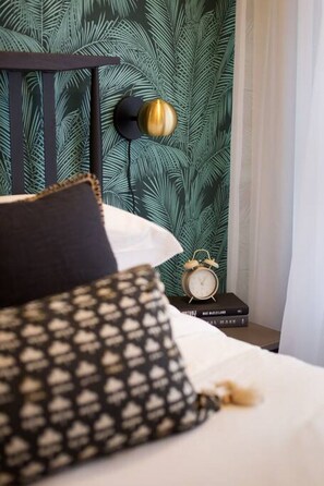 1 chambre, fer et planche à repasser, Wi-Fi gratuit, draps fournis