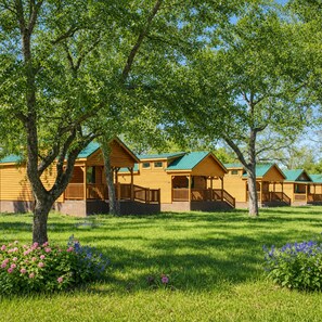 Exterior - Beautiful Log cabin overlooking a meadow (Pipe Creek)