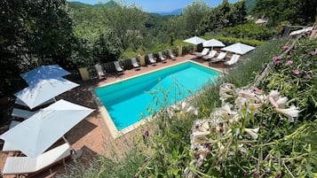 Ferienhaus, 2Â Schlafzimmer, Raucher, Balkon | Pool | AuĂenpool