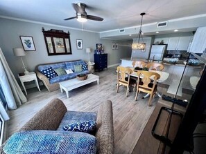 Condo, 1 Bedroom | Living area | Smart TV, streaming services - Pelican Beach 0807 1 Bedroom Condo by Pelican Beach Management (Destin)