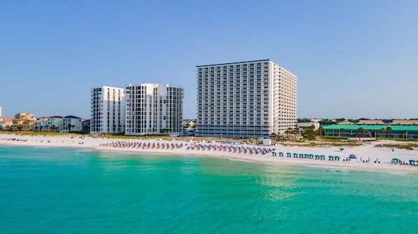 Condo, 1 Bedroom | Beach - Pelican Beach 0807 1 Bedroom Condo by Pelican Beach Management (Destin)