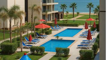 Nhà gỗ, 1 phòng ngủ, phù hợp cho người khuyết tật, hút thuốc | Hồ bơi | Hồ bơi ngoài trời