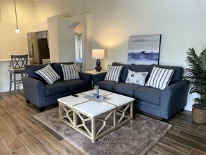 Villa, 4 Bedrooms, Private Pool, Garden View | Living room - A Wonderful 4 Bedroom Villa With it own Pool in Glenbrook Resort (Clermont)