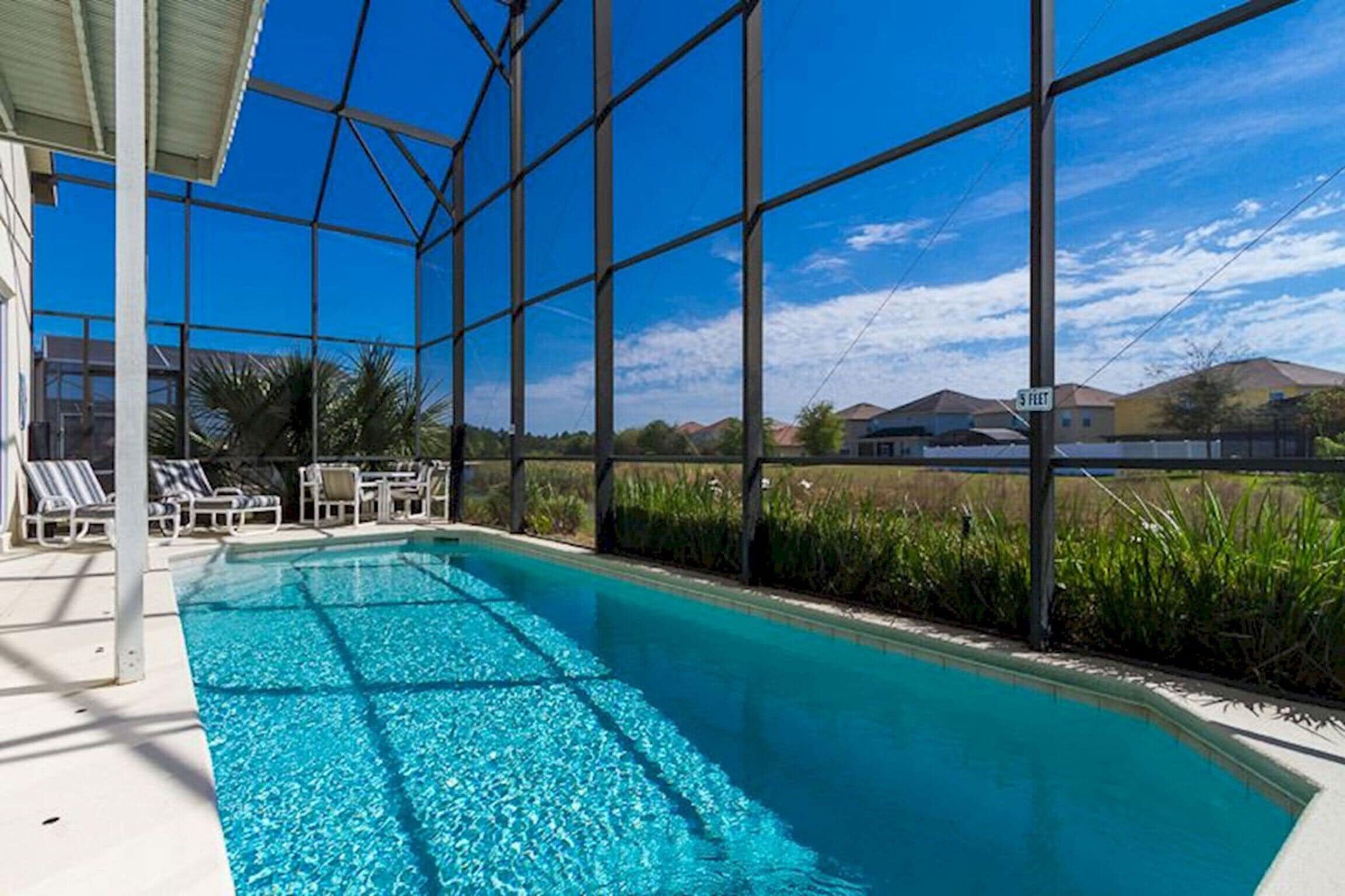 Villa, 4 chambres, piscine privée, vue jardin | Piscine