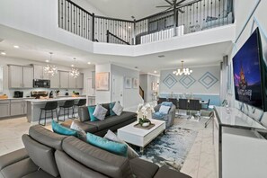 Fernseher, Tischfußball