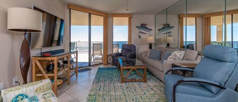 Apartment, 2 Schlafzimmer | Wohnbereich