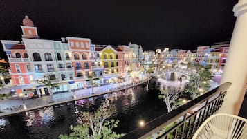 Standard Double Room, 1 King Bed, Balcony, Tower | Balcony view